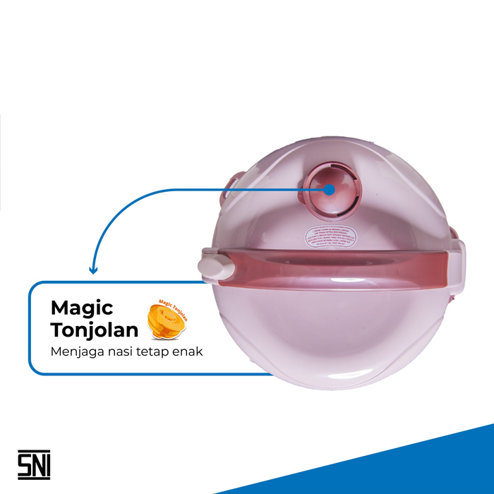 Miyako Rice Cooker Magic Warmer Plus 1.8 L - MCM18 BH B | MCM-18 BH B
